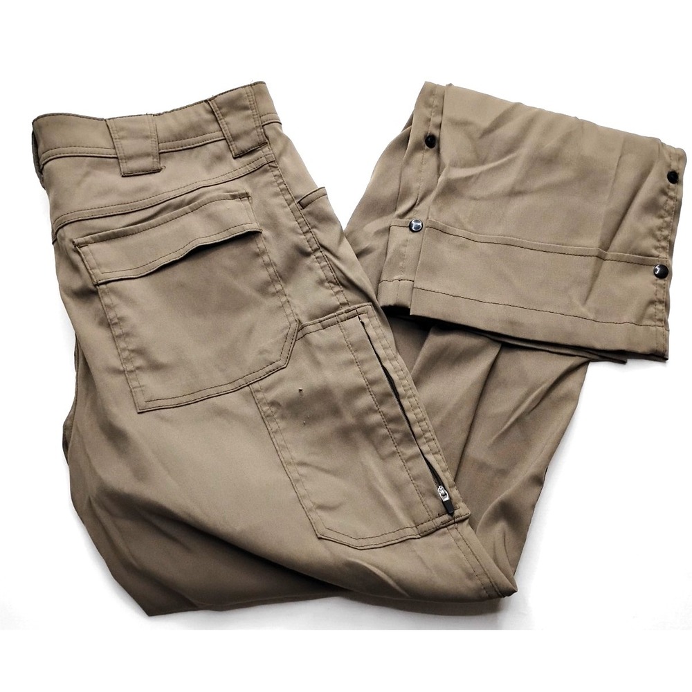 Wrangler Outdoor Gear Mens 40x30‎ Khaki Nylon Stretch Outdoor Pants cargo